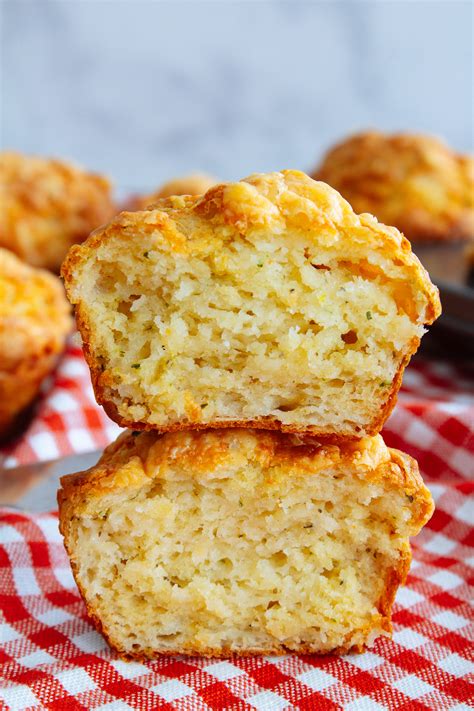 Easy Cheddar Cheese Muffins A La Inga