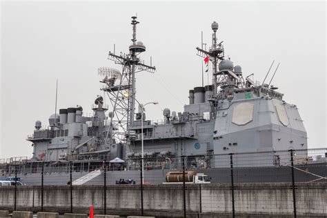 Superstructure Of Uss Cg Lake Erie By Yasu Osugi Ticonderoga Class Us Navy Ships Yasu