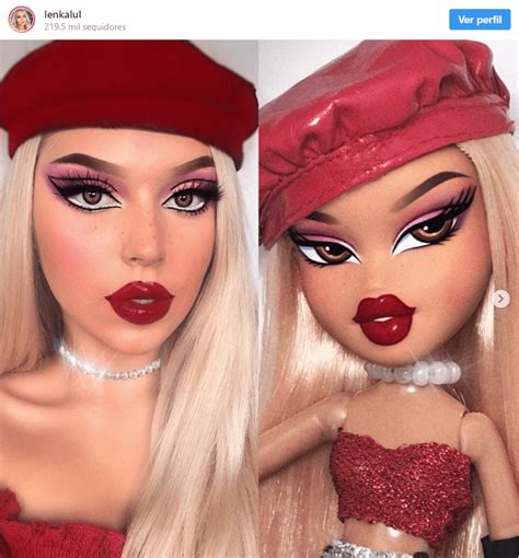 bratzchallenge el nuevo reto de maquillaje que arrasa en instagram moda belleza estilo
