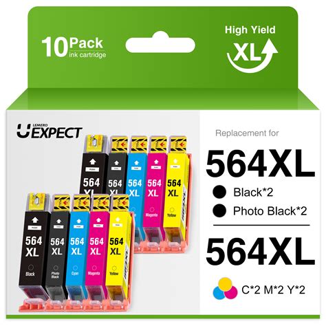 Hp 564 Ink Cartridges Black Cyan Magenta Yellow 4 Cartridges
