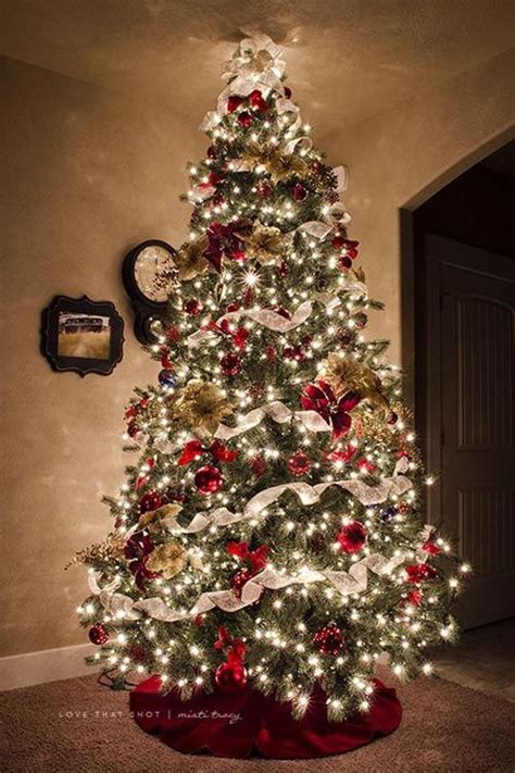 50 Most Beautiful Christmas Trees Noel Christmas Christmas Tree Themes