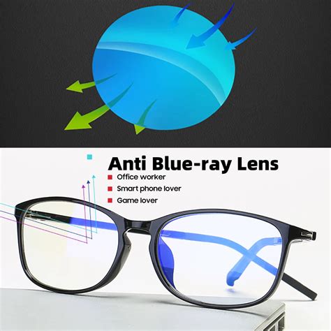 anti blue light glasses men bluelight radiation women tr90 computer protection gaming glasses