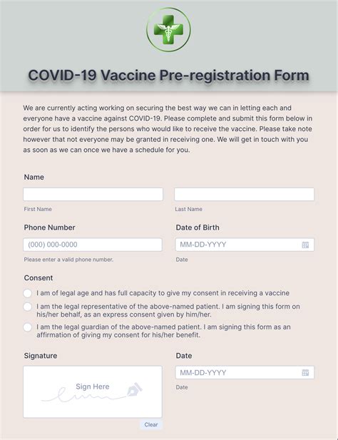 How To Identify The Vaccination Eligibility Of The Public The JotForm Blog