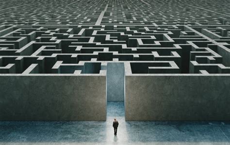 Man Entering Maze Stock Photos Pictures And Royalty Free Images Istock