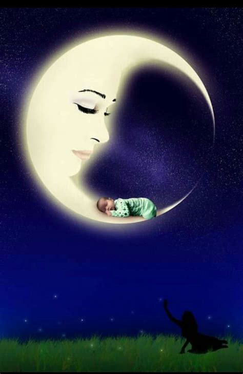 Pin By Rajesh Joshi On Chand Moon Art Good Night Moon Art World
