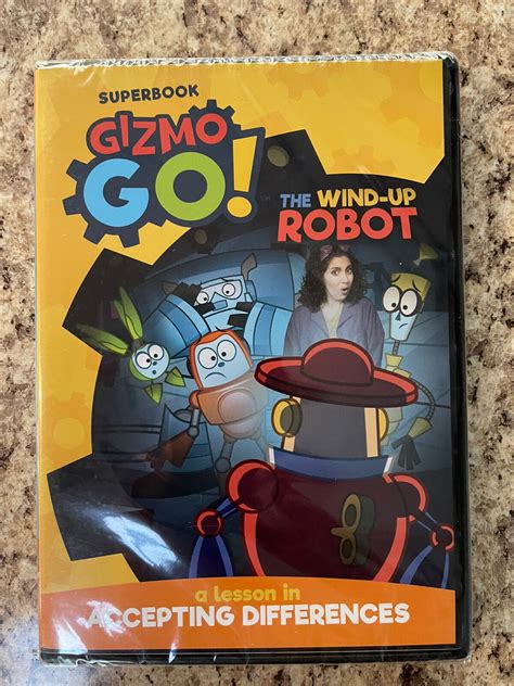 Gizmo Go New Dvd 5 The Wind Up Robot Accepting Differences Superbook