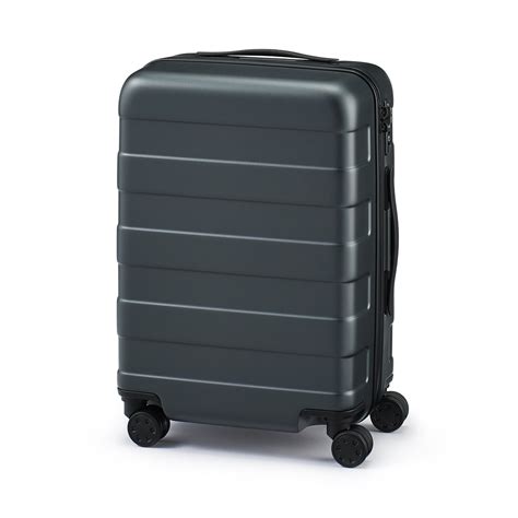 Free Adjustable Handle Hard Carry On Suitcase 36l Muji