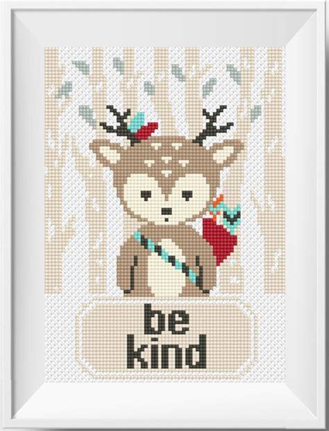 When you are just starting out with cross stitch for beginners, it's best to choose cross stitch patterns for beginners that use whole cross stitch and some backstitch for detail and definition. Woodland Creatures Baby cross stitch pattern Woodland ...