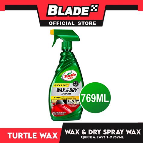 Turtle Wax 1 Step Wax And Dry T 9 769mL Lazada PH