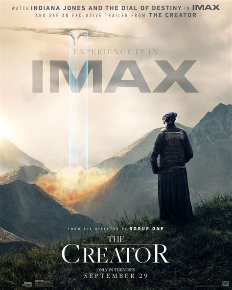 The Creator เมอเอไอและมนษยหนมาทำสงครามกนในใบปดฉบบ IMAX