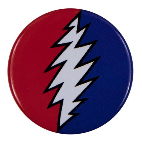 5 out of 5 stars. Grateful Dead - Lightning Bolt Button | Lightning bolt ...