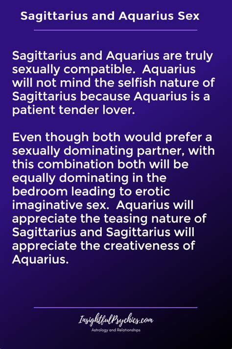 Sagittarius And Aquarius Compatibility Sex Love And Friendship