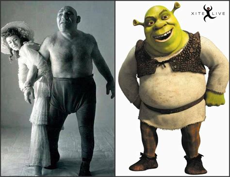 Remember Shrek The Movie So The Character Shrek Was Inspired By A Real Person Maurice Tillet