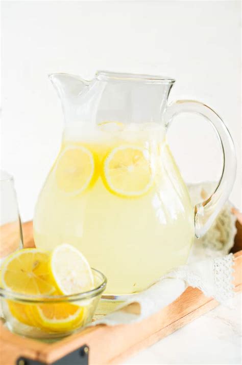 Homemade Lemonade Recipe Delicious Meets Healthy