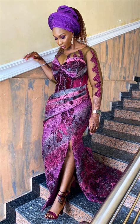 Eye Popping Lace Corset Styles For Aso Ebi And Owambe Parties