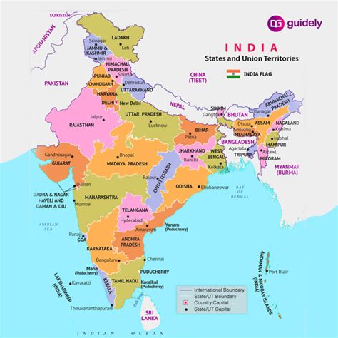 List Of 28 States And Capitals Of India 2022 Pdf English Hindi