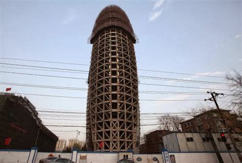 99 Wow Phallus Like Tower In Beijingبرج يشبه العضو الذكري في بكين