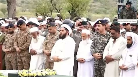 Martyred Security Personnel Laid To Rest With Full Military Honours