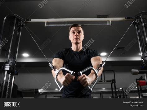 Training Young Man Gym Image And Photo Free Trial Bigstock