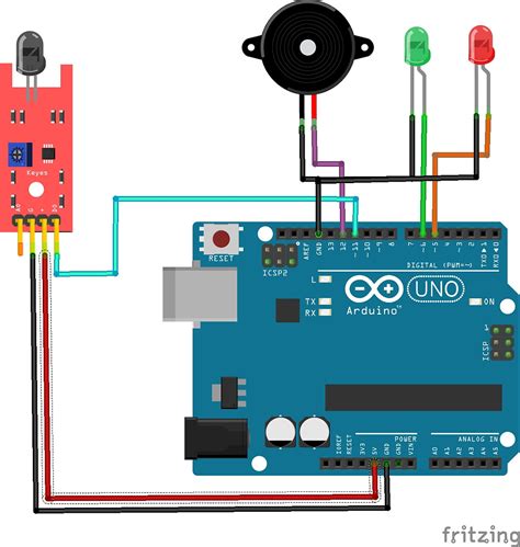 Arduino Flame Sensor Fire Detector