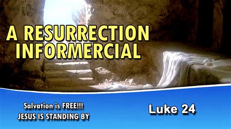 A Resurrection Infomercial Faithlife Sermons