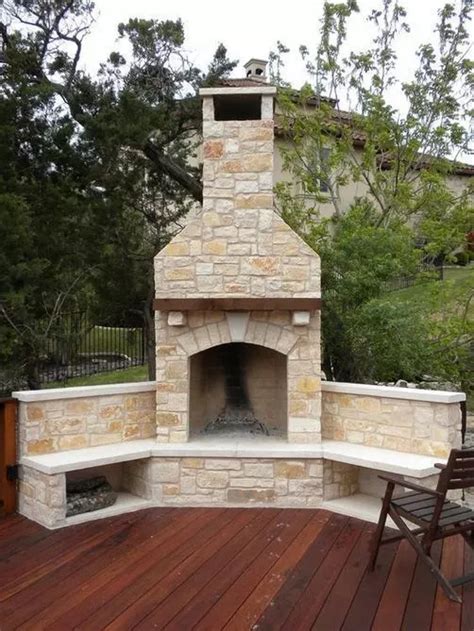 18 Gorgeous Outdoor Fireplaces And Patios Design Ideas For Your Backyard Lmolnar Outdoor
