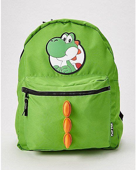Flip Pak Reversible Yoshi Backpack Spencers Backpacks Bags Yoshi