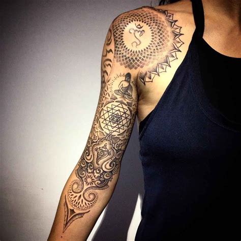 Mandala Tattoo Sleeve Best Tattoo Ideas Gallery Mandala Tattoo