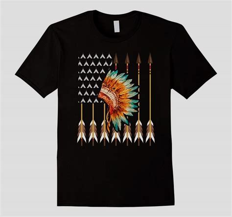 Native American Mens Graphic Mens Tops T Shirt Fashion Supreme T