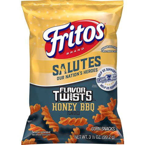 Fritos, Flavor Twists, Honey BBQ Flavored, Corn Snacks - SmartLabel™