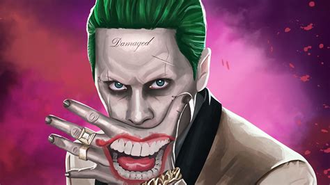 Could someone do jared leto as the joker in a suit on a rollercoaster. Joker Jared Leto Art, HD Superheroes, 4k Wallpapers ...