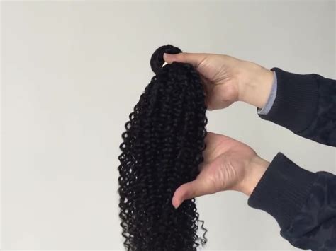 China Human Hair Factory Brazilian Human Hair Afro Kinky Curly Wave