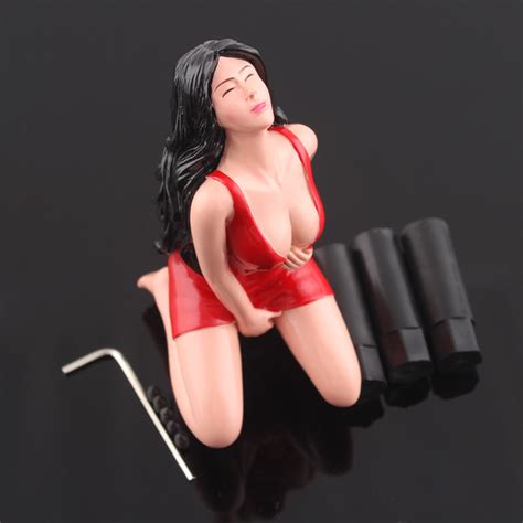 New Universal Red Sexy Lady Girl Car Manual Gear Stick Shift Lever