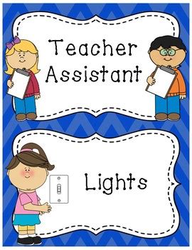 If you like this teacher assistant job description, see our other education job descriptions. Classroom Jobs by Brandon Schill | Teachers Pay Teachers
