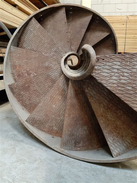 Industrial Iron Spiral Staircase Piet Jonker