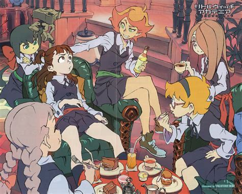 Download Sucy Manbavaran Lotte Yanson Atsuko Kagari Anime Little Witch Academia 4k Ultra Hd