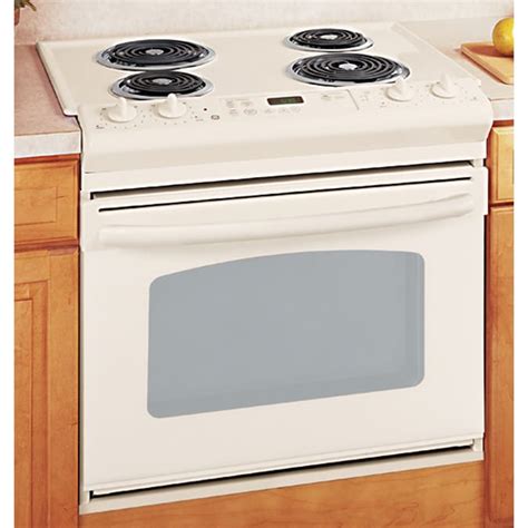 GeÂ® 30 Inch Drop In Electric Range Color Bisque At