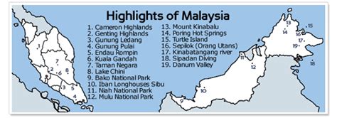 Map Of Malaysia City Maps State Maps And Maps With Tourist