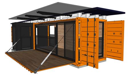 Container House 3 11 3d Warehouse