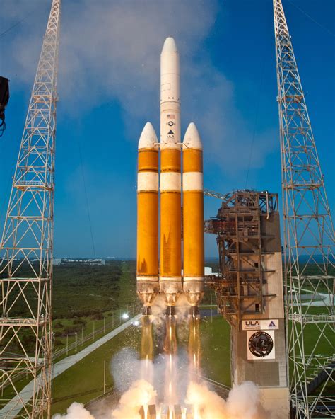 3200x4000 A United Launch Alliance Delta Iv Heavy Rocket Blasts Off