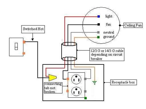 Harbor Breeze Ceiling Fan Capacitor Wiring Diagram