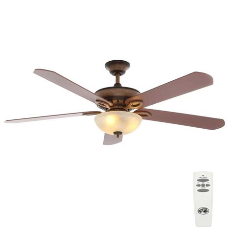Hampton bay ceiling fans can make your life more easy and happy. Hampton Bay Asbury 60 in. Indoor Gilded Espresso Ceiling ...