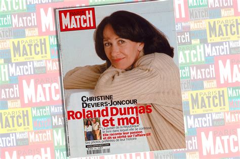 Cétait Dans Match Moi Christine Deviers Joncour Putain De La