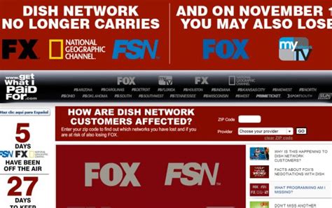 Each directv package has its own unique channel lineup. Fox, Dish play the blame game over disappearing FX, sports ...