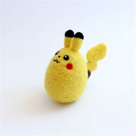 Needle Felted Pikachu Needle Felting Projects To Try Crafts