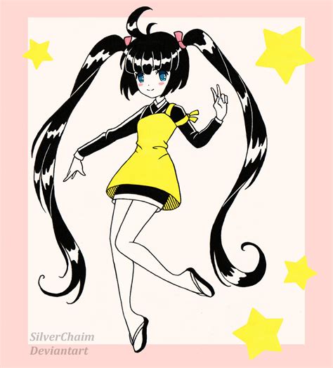 Black Haired Girl By Silverchaim On Deviantart