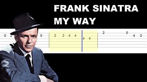 Frank Sinatra My Way Easy Guitar Tabs Tutorial YouTube