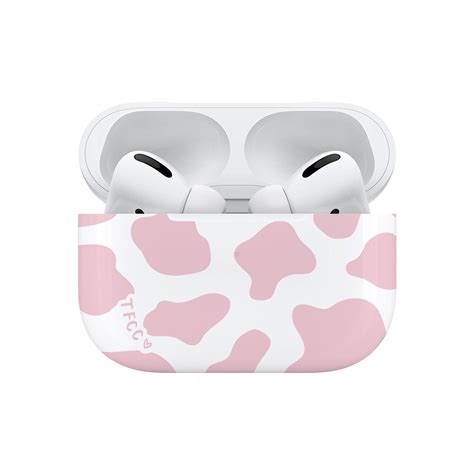 Cow Print Pink Airpods Case Thefonecasecompany