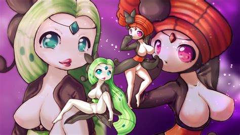 Rule 34 Anthro Breasts Clothes Color Female Female Only Meloetta. 