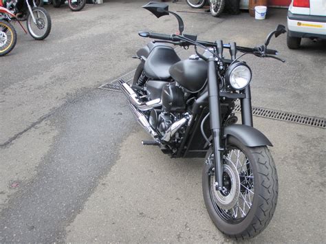 Entdecke auch honda motorrad zum verkauf! Umgebautes Motorrad Honda VT 750 DC Black Spirit von Berni ...